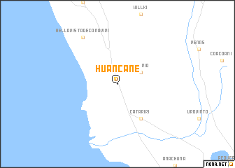 map of Huancané