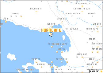 map of Huancané