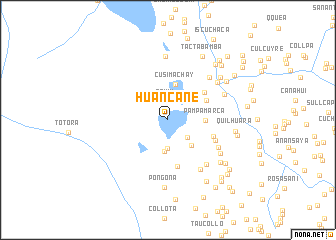 map of Huancane