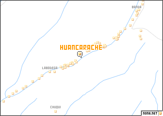 map of Huancarache