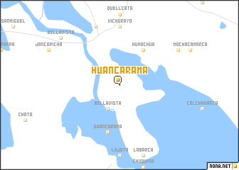 map of Huancarama