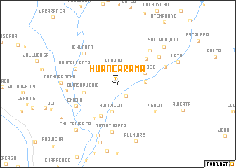 map of Huancarama