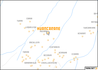 map of Huancarane