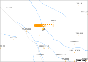 map of Huancarani