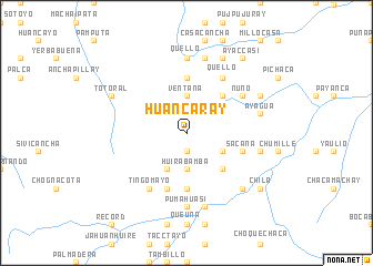 map of Huancaray