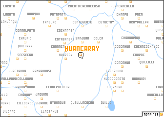map of Huancaray