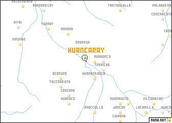 map of Huancaray