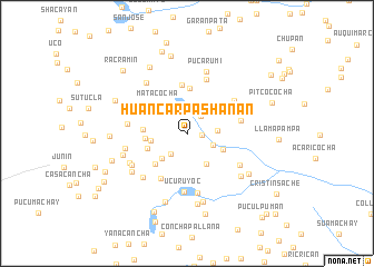 map of Huancar Pashanan