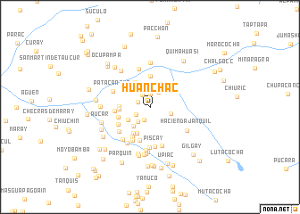 map of Huanchac