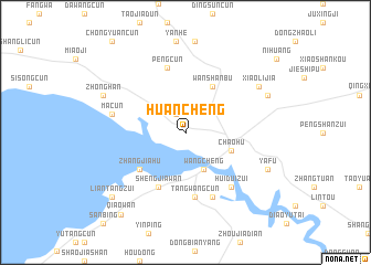 map of Huancheng