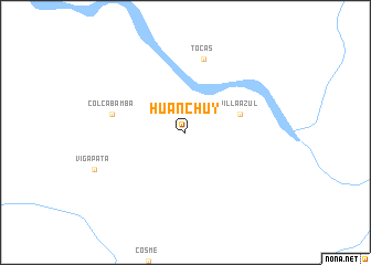map of Huanchuy