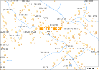 map of Huancochape