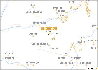 map of Huancro