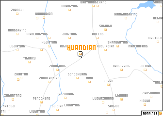 map of Huandian