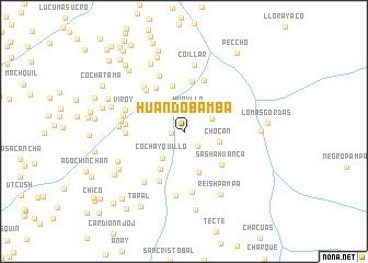map of Huando Bamba