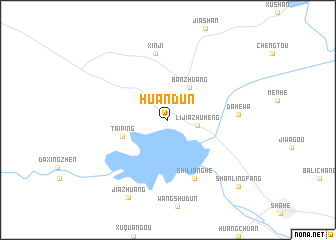 map of Huandun