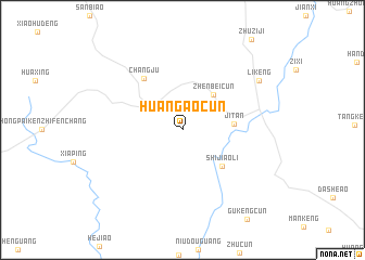 map of Huang\