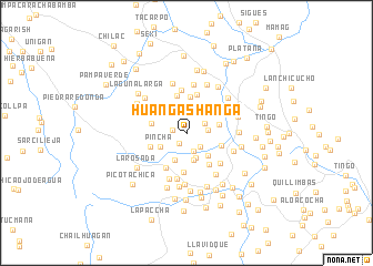 map of Huangashanga