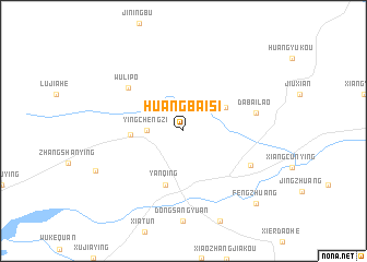 map of Huangbaisi