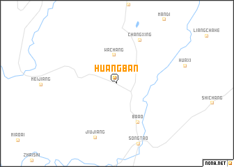 map of Huangban