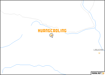 map of Huangcaoling