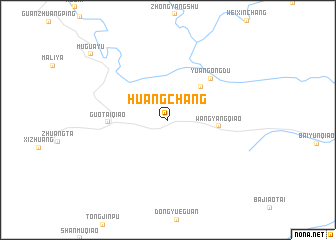 map of Huangchang