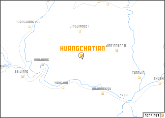 map of Huangchatian