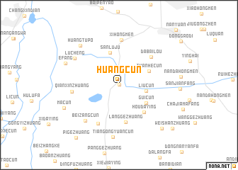 map of Huangcun