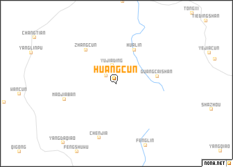 map of Huangcun