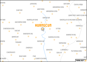 map of Huangcun