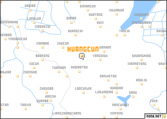 map of Huangcun