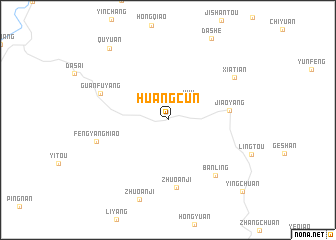 map of Huangcun