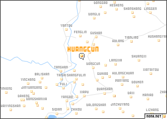 map of Huangcun