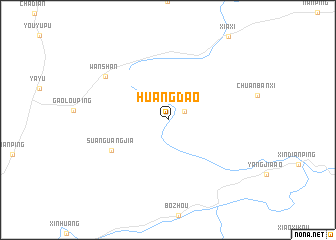 map of Huangdao