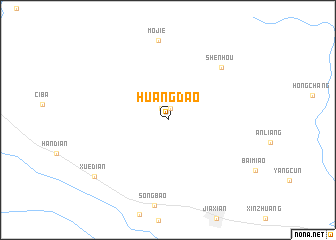 map of Huangdao