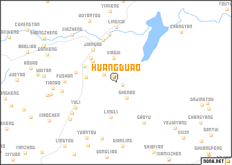 map of Huangdu\