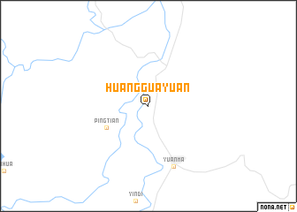 map of Huangguayuan