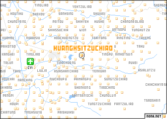 map of Huang-hsi-tzu-chiao