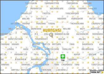 map of Huang-hsi