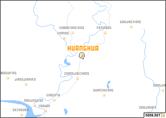 map of Huanghua