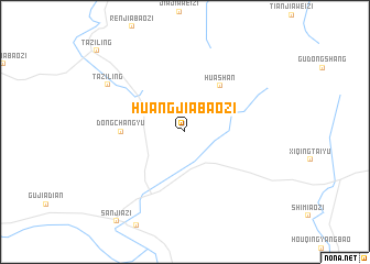 map of Huangjiabaozi