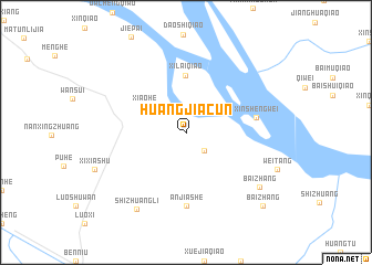 map of Huangjiacun