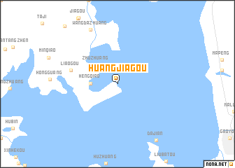 map of Huangjiagou