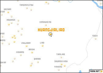 map of Huangjialiao