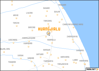 map of Huangjialu