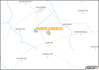 map of Huangjiaweizi