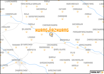 map of Huangjiazhuang