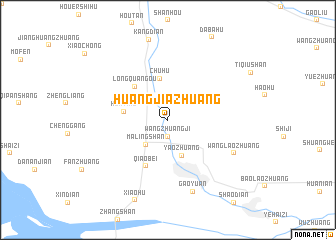 map of Huangjiazhuang