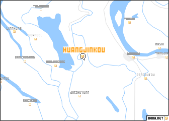 map of Huangjinkou
