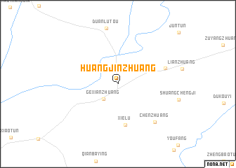 map of Huangjinzhuang